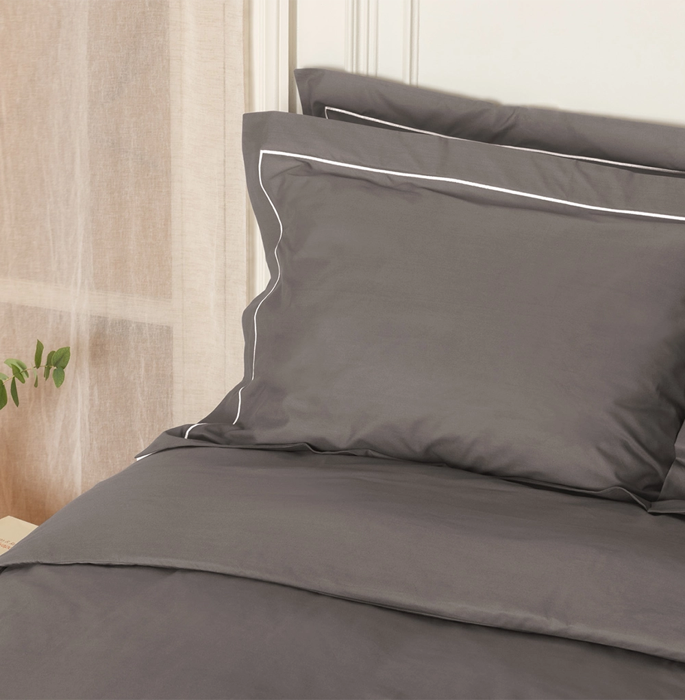 Percale Duvet Cover & Pillow Shams Sets 2