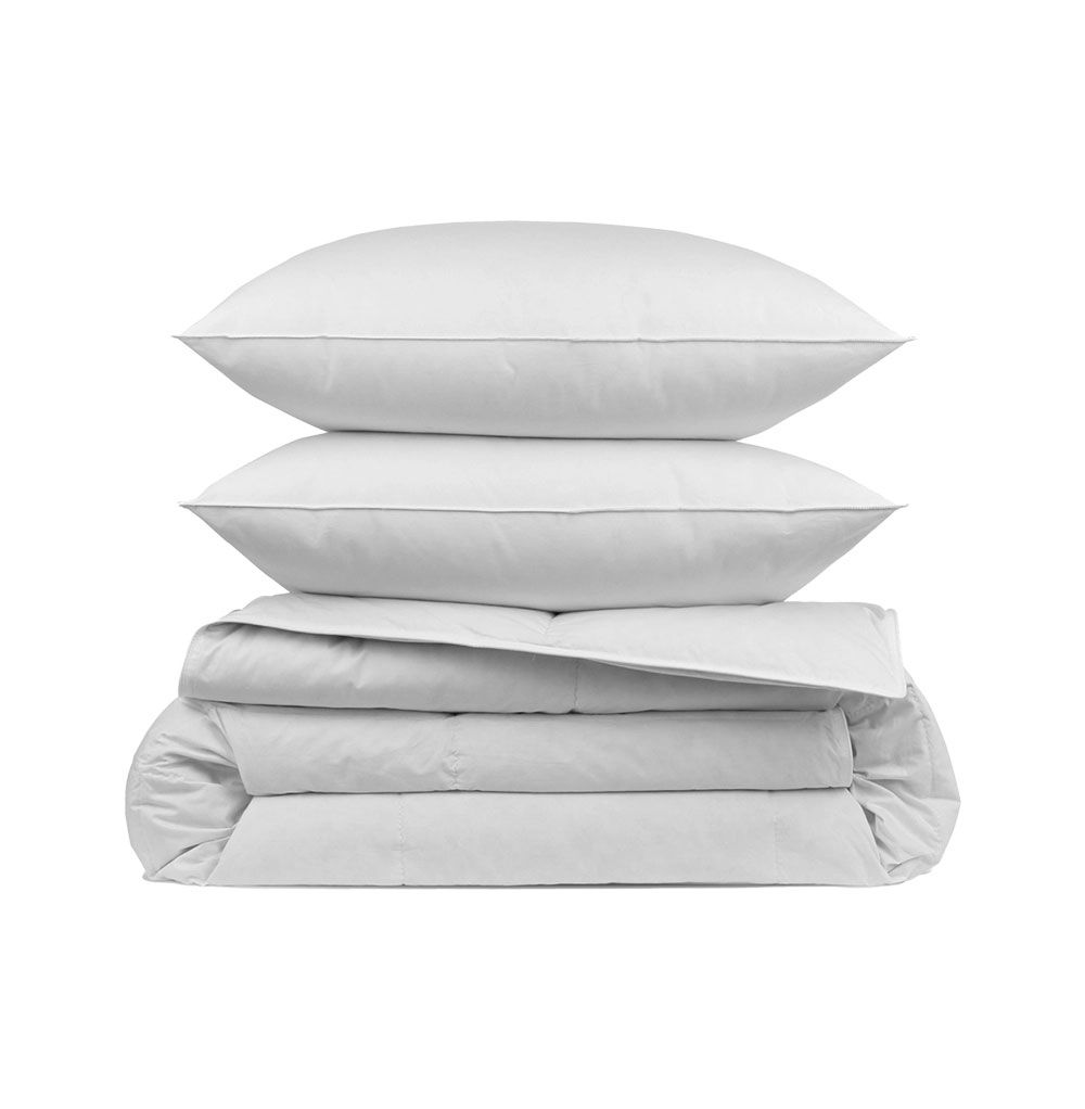 Goose Pillows Duvet Set