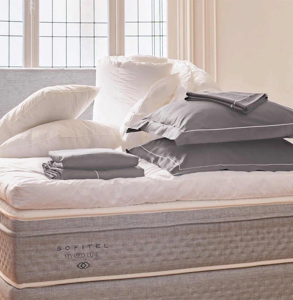 Sofitel MY BED LUXE et Ensemble Literie Satin 2