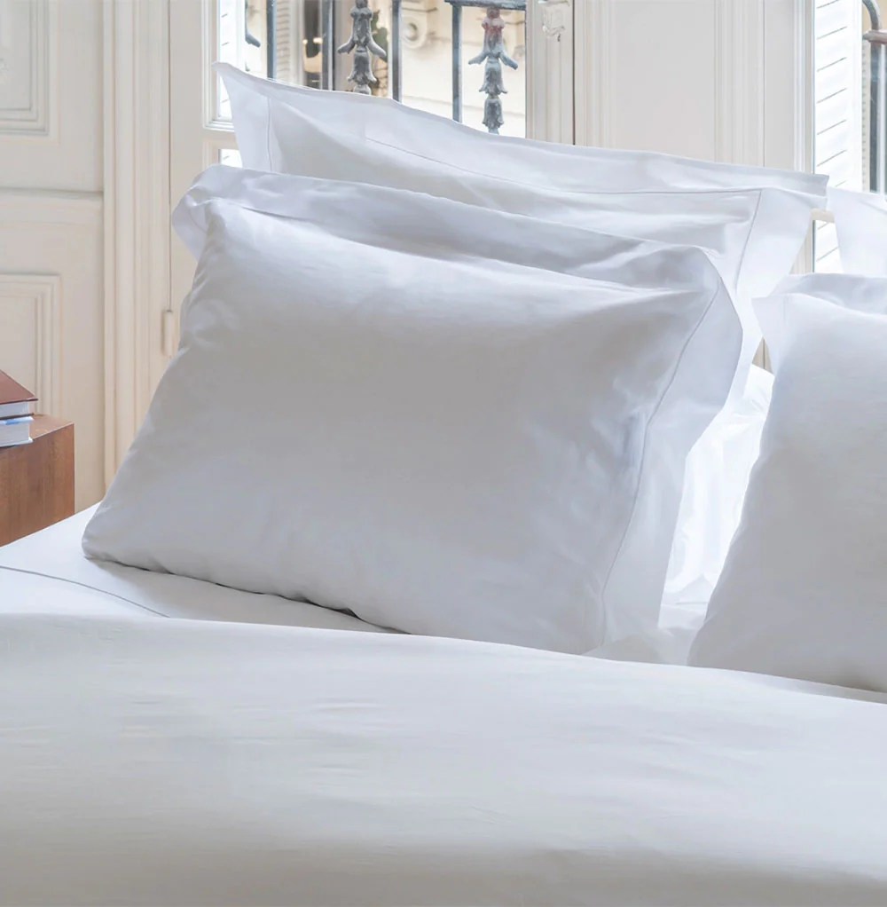 Housse de Couette et Taies d'Oreiller à Volants Timeless Satin 4