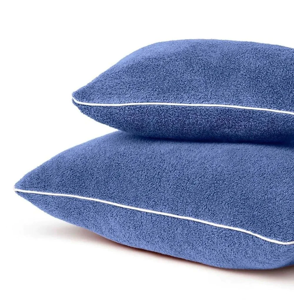 Indigo Strandkissen 1